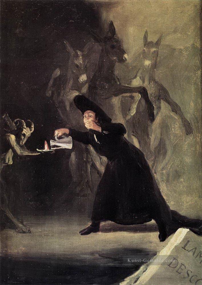 Der Bewitched Mann Francisco de Goya Ölgemälde